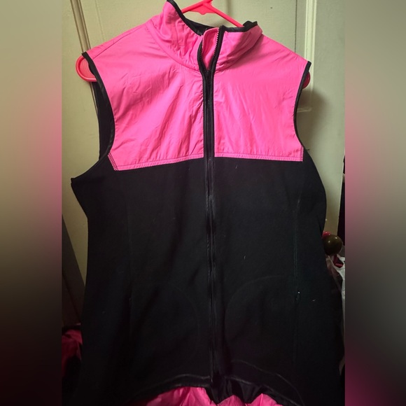 Victoria's Secret Neon Pink Hooded Jacket - LARGE NWT - Picture 3 of 8